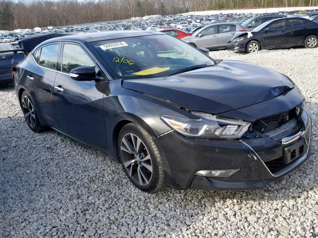 1N4AA6APXHC433079 - 2017 NISSAN MAXIMA 3.5 BLACK photo 1