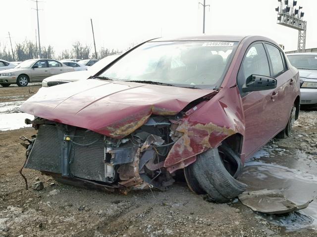 3N1AB61E07L630287 - 2007 NISSAN SENTRA 2.0 RED photo 2