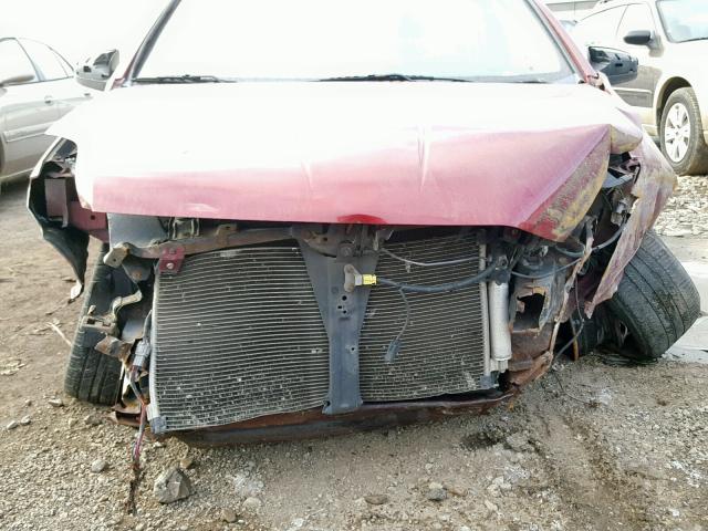 3N1AB61E07L630287 - 2007 NISSAN SENTRA 2.0 RED photo 7