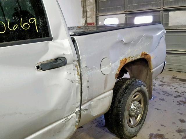 3D7KS28C65G753229 - 2005 DODGE RAM 2500 S ვერცხლისფერი ფოტო 10