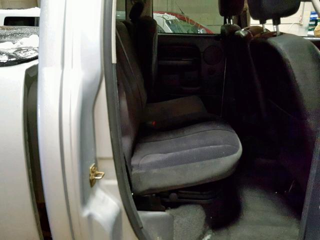 3D7KS28C65G753229 - 2005 DODGE RAM 2500 S ვერცხლისფერი ფოტო 6