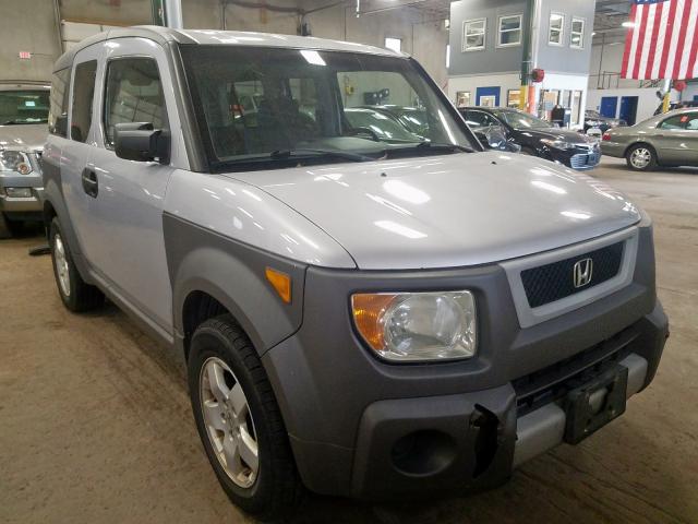 5J6YH28524L025438 - 2004 HONDA ELEMENT EX SILVER photo 1