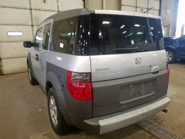 5J6YH28524L025438 - 2004 HONDA ELEMENT EX SILVER photo 3