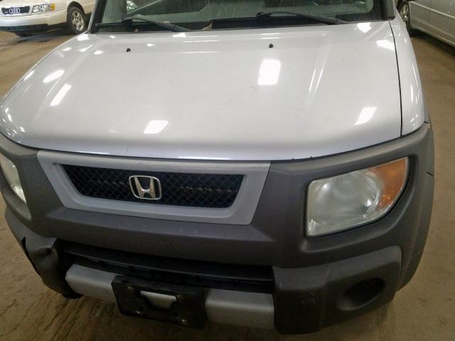 5J6YH28524L025438 - 2004 HONDA ELEMENT EX SILVER photo 7