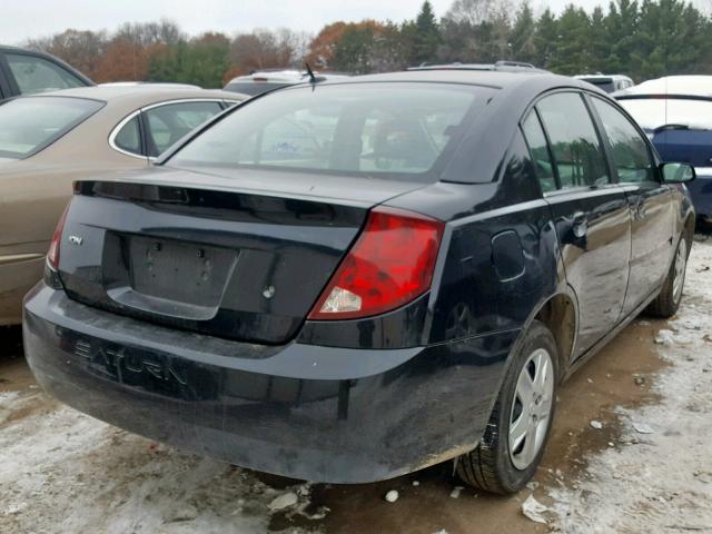 1G8AJ55F77Z177141 - 2007 SATURN ION LEVEL 黑色 照片 4
