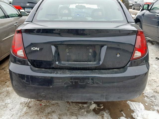 1G8AJ55F77Z177141 - 2007 SATURN ION LEVEL 黑色 照片 9