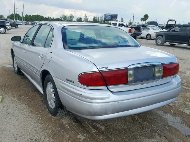 1G4HP54K324139389 - 2002 BUICK LESABRE CU SILVER photo 3