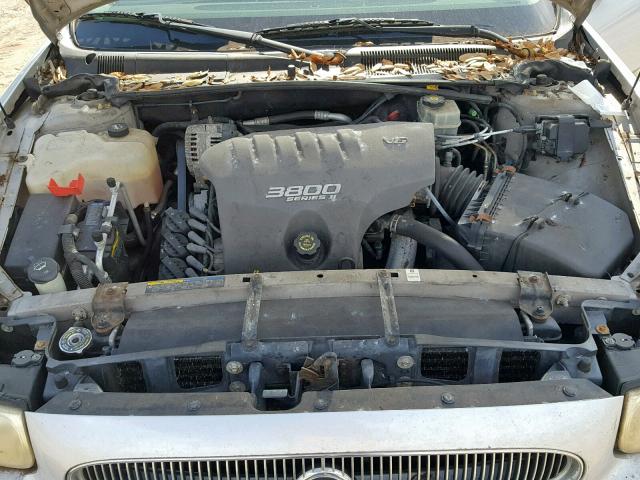 1G4HP54K324139389 - 2002 BUICK LESABRE CU SILVER photo 7