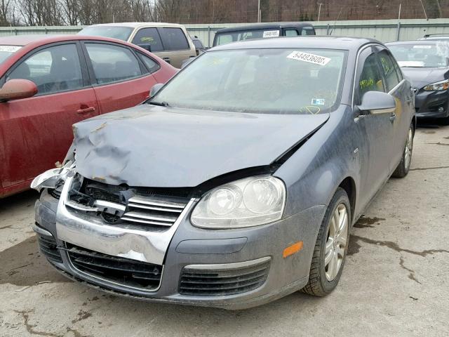 3VWEF71K07M065657 - 2007 VOLKSWAGEN JETTA WOLF GRAY photo 2