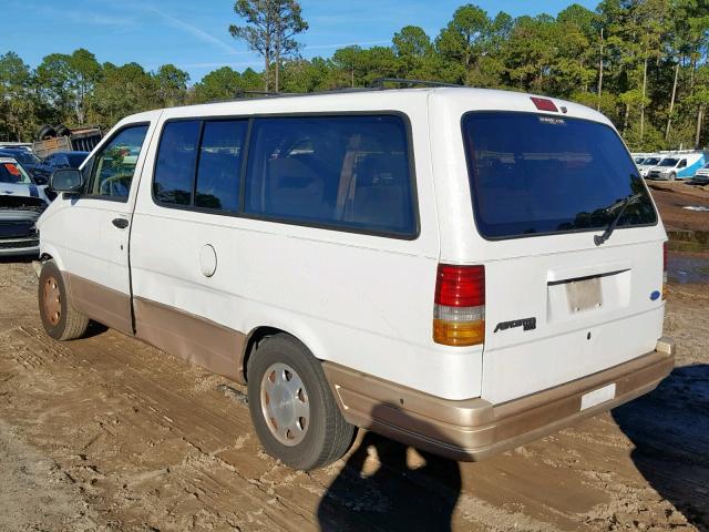 1FMDA31X9TZB98150 - 1996 FORD AEROSTAR WHITE photo 3