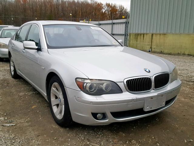 WBAHN83587DT75421 - 2007 BMW 750 SILVER photo 1