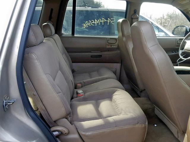 1D4HS38N73F536043 - 2003 DODGE DURANGO SP TAN photo 6