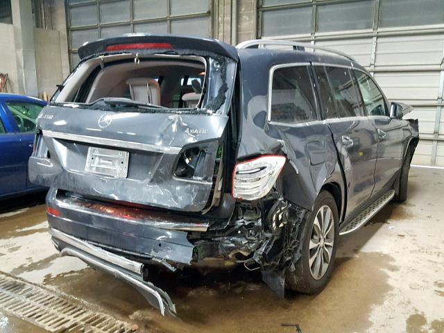 4JGDF6EE3FA498040 - 2015 MERCEDES-BENZ GL 450 4MA CHARCOAL photo 4