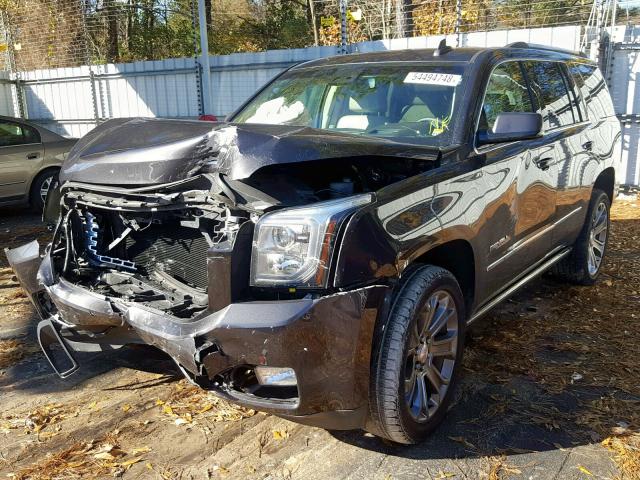 1GKS2CKJ4GR383378 - 2016 GMC YUKON DENA GRAY photo 2