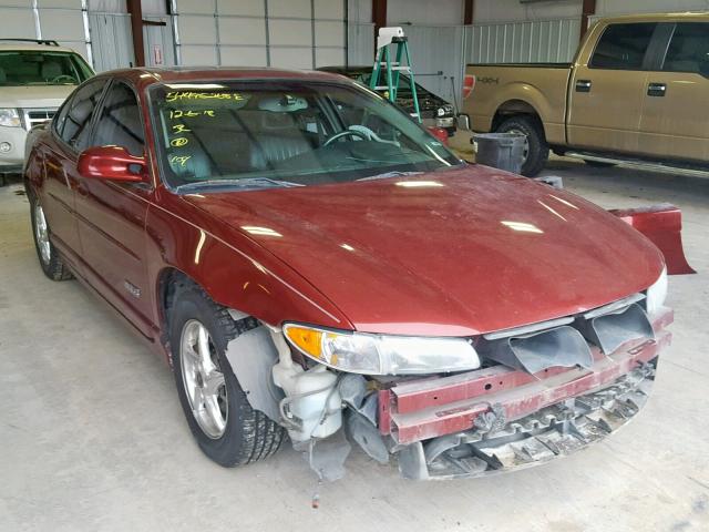 1G2WR52103F126951 - 2003 PONTIAC GRAND PRIX RED photo 1