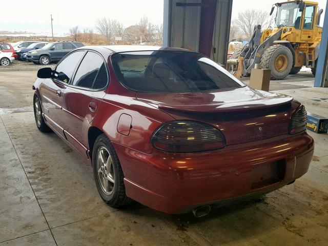 1G2WR52103F126951 - 2003 PONTIAC GRAND PRIX RED photo 3