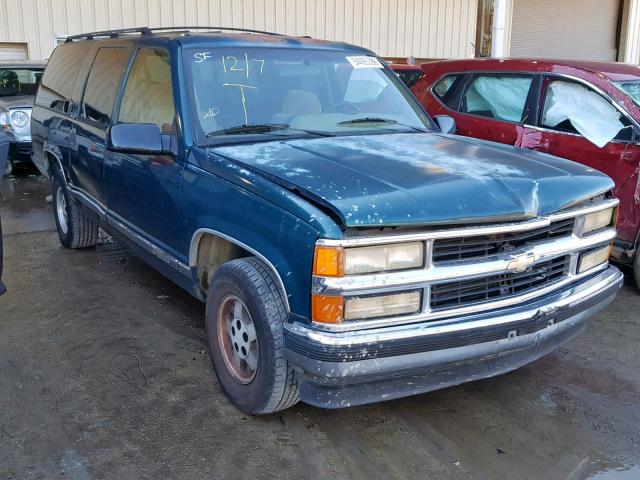 1GNEC16K5SJ321077 - 1995 CHEVROLET SUBURBAN GREEN photo 1