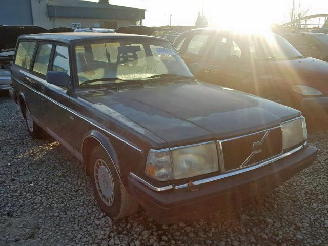 YV1AW8310P1954011 - 1993 VOLVO 240 GREEN photo 1