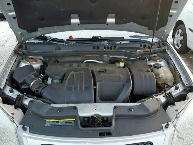 1G2AL15F677313364 - 2007 PONTIAC G5 SILVER photo 7