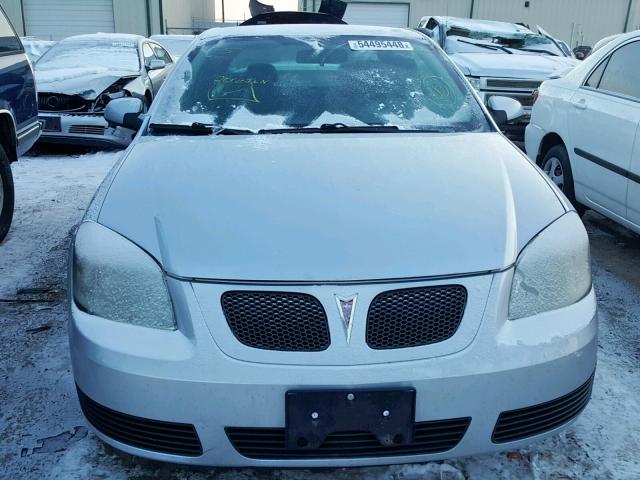 1G2AL15F677313364 - 2007 PONTIAC G5 SILVER photo 9