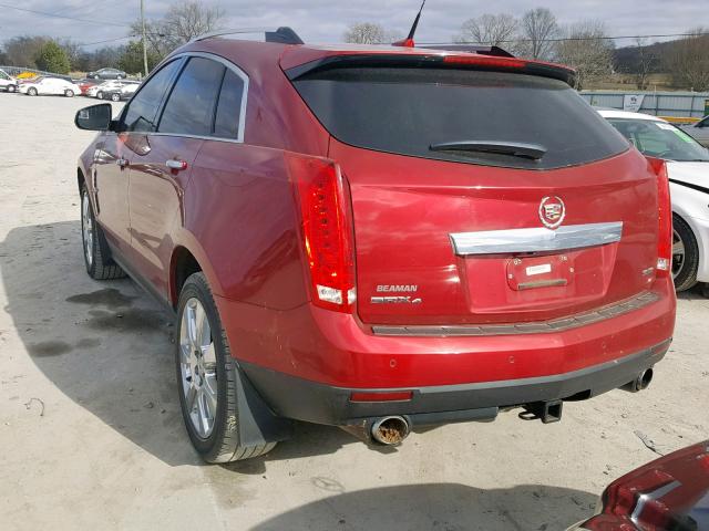 3GYFNFE39CS513255 - 2012 CADILLAC SRX PREMIU RED photo 3