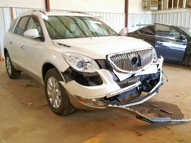 5GAKRBED5BJ235014 - 2011 BUICK ENCLAVE CX WHITE photo 1
