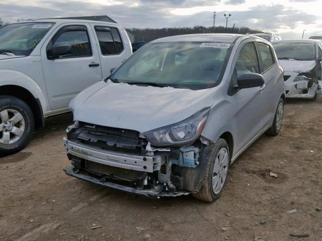 KL8CB6SA1JC426482 - 2018 CHEVROLET SPARK LS GRAY photo 2