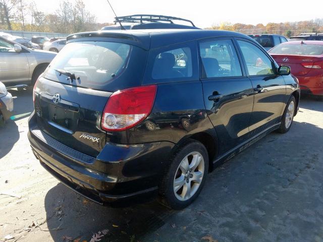 2T1KR32E23C097124 - 2003 TOYOTA MATRIX BLACK photo 4