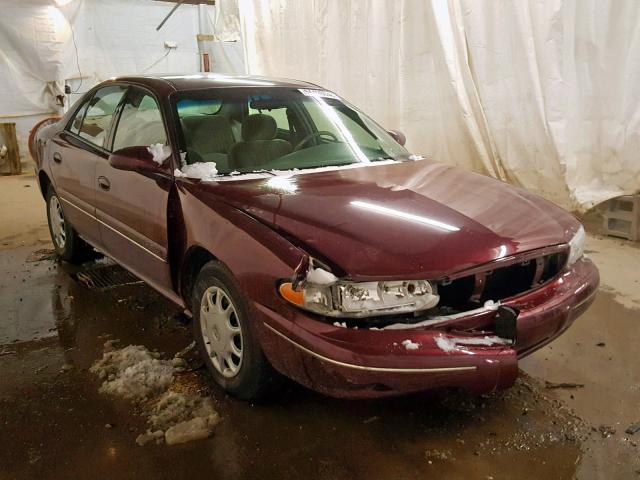 2G4WS52J521266799 - 2002 BUICK CENTURY CU MAROON photo 1