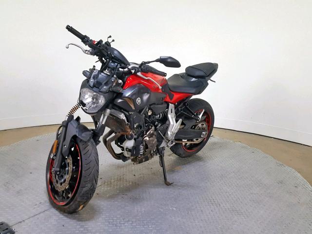 JYARM06E1FA000991 - 2015 YAMAHA FZ07 RED photo 4