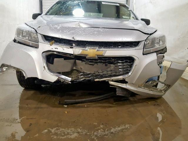1G11A5SL2FF318688 - 2015 CHEVROLET MALIBU LS SILVER photo 9