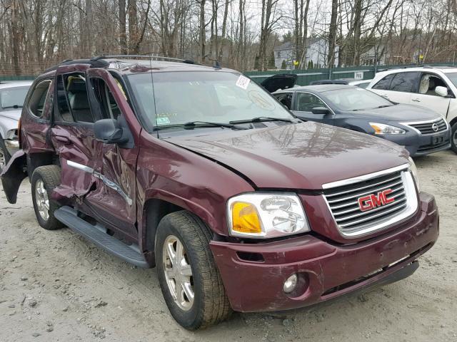 1GKDT13S972141308 - 2007 GMC ENVOY MAROON photo 1