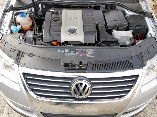 WVWAK73C48P003404 - 2008 VOLKSWAGEN PASSAT KOM SILVER photo 7