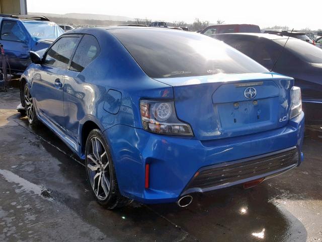 JTKJF5C7XFJ007333 - 2015 TOYOTA SCION TC ლურჯი ფოტო 3