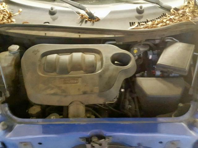 3GNDA13D88S547984 - 2008 CHEVROLET HHR LS BLUE photo 7
