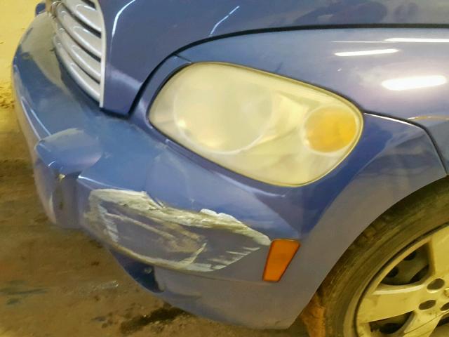 3GNDA13D88S547984 - 2008 CHEVROLET HHR LS BLUE photo 9