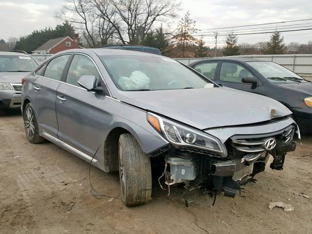 5NPE34AB3FH038936 - 2015 HYUNDAI SONATA SPO GRAY photo 1