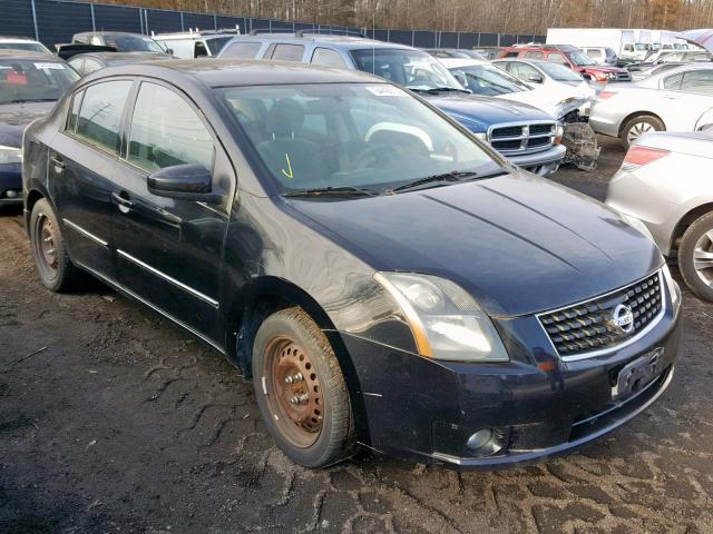 3N1AB61E68L705284 - 2008 NISSAN SENTRA 2.0 BLACK photo 1