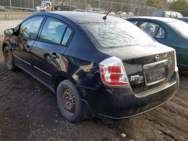 3N1AB61E68L705284 - 2008 NISSAN SENTRA 2.0 BLACK photo 3