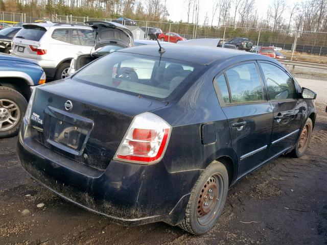 3N1AB61E68L705284 - 2008 NISSAN SENTRA 2.0 BLACK photo 4