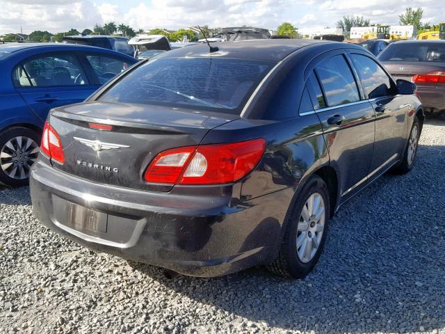 1C3LC46K08N291459 - 2008 CHRYSLER SEBRING LX CHARCOAL photo 4