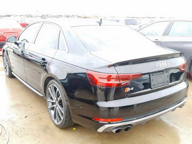 WAUC4AF4XJA058658 - 2018 AUDI S4 PRESTIG BLACK photo 3