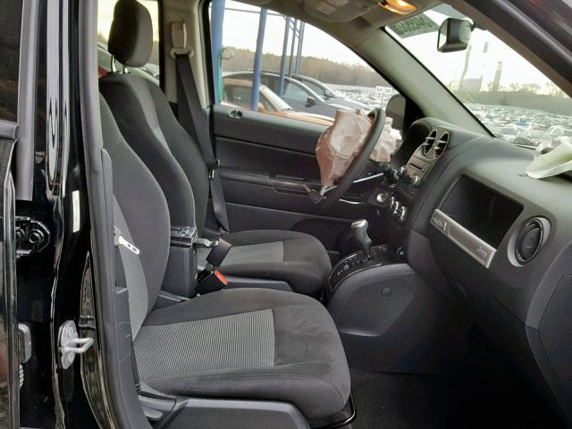 1C4NJCBAXHD147876 - 2017 JEEP COMPASS SP შავი ფოტო 5