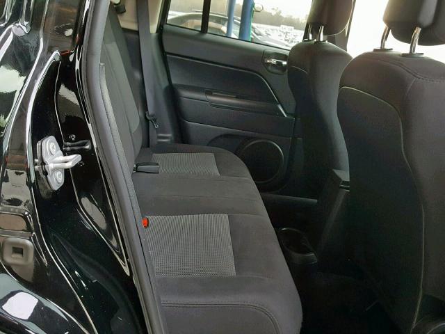 1C4NJCBAXHD147876 - 2017 JEEP COMPASS SP შავი ფოტო 6