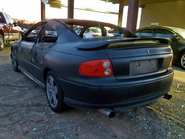 6G2VX12G04L215679 - 2004 PONTIAC GTO BLACK photo 3