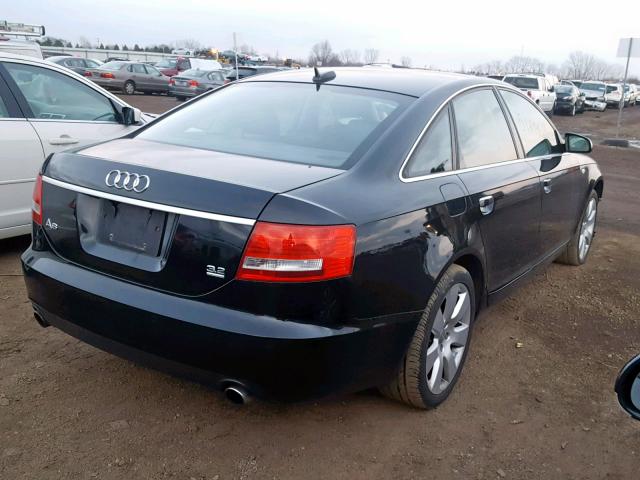 WAUDG74F75N053208 - 2005 AUDI A6 3.2 QUA BLACK photo 4