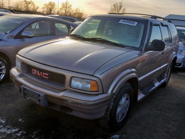 1GKDT13W4V2544029 - 1997 GMC JIMMY TAN photo 2