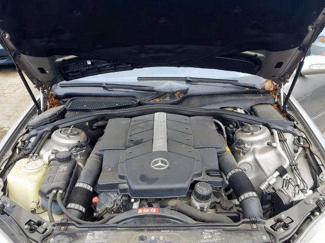 WDBNG83J85A459264 - 2005 MERCEDES-BENZ S 430 4MAT SILVER photo 7