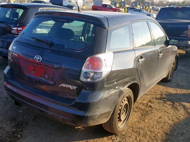 2T1KR32E17C655163 - 2007 TOYOTA COROLLA MA BLACK photo 4