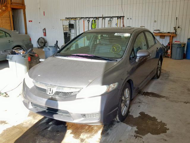 19XFA1F95AE039615 - 2010 HONDA CIVIC EXL Boz foto 2
